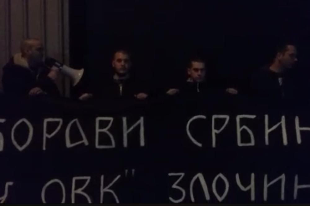 PATRIOTE NA NOGAMA ZBOG GOSTOVANJA RATNOG ZLOČINCA! Protest ispred Hepi televizije (VIDEO)