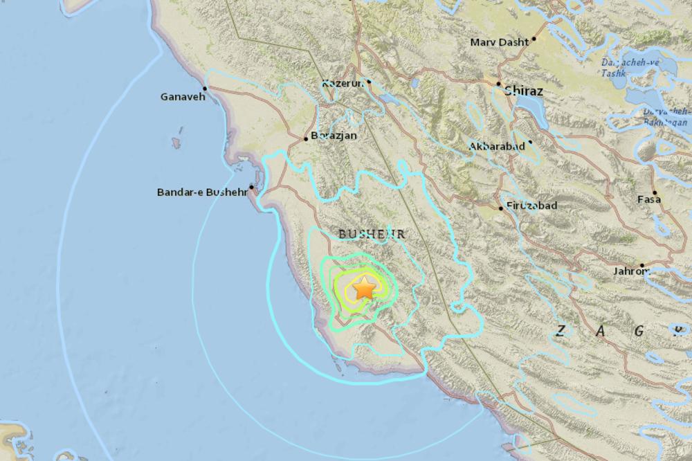 ZEMLJOTRES U BLIZINI NUKLEARNOG POSTROJENJA: Iran pogodio potres od 5,5 stepena Rihtera!
