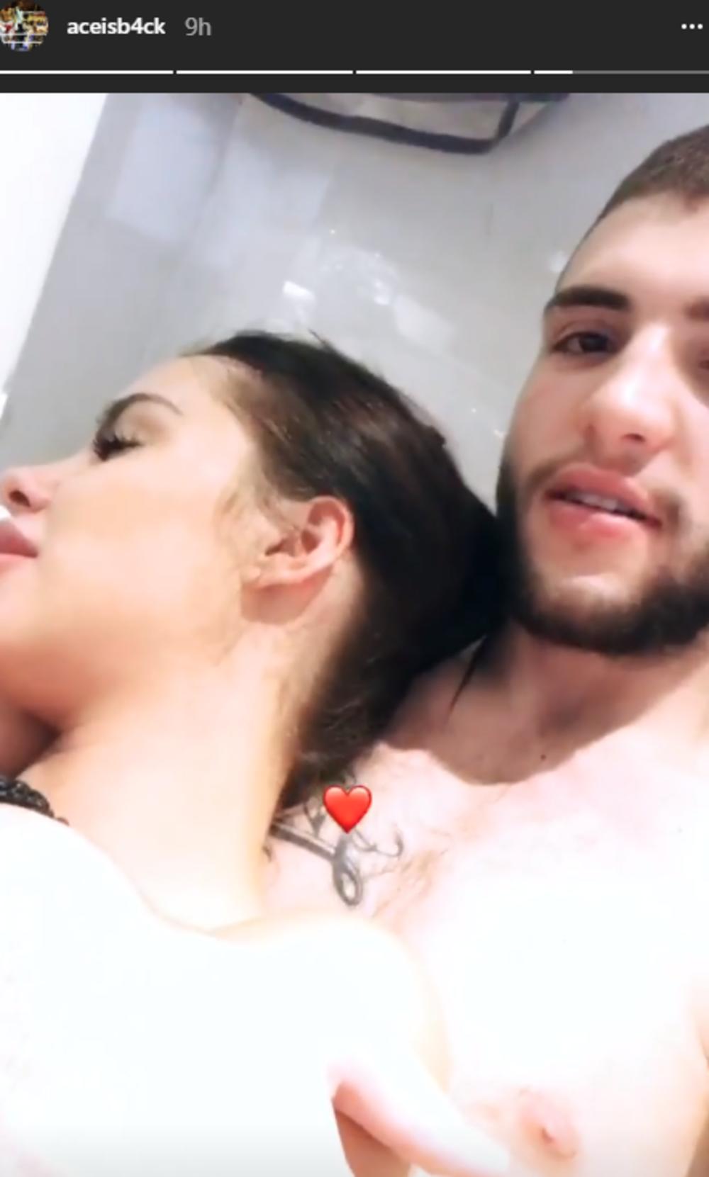 Veljko rado beleži trenutke sreće sa svojom izabranicom Bogdanom  