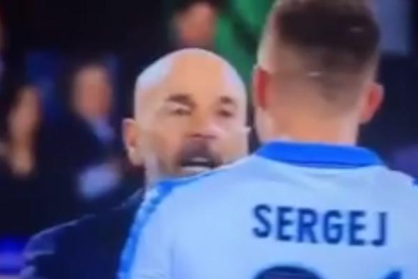 SEVALE VARNICE POSLE MEČA: Sergej se pokačio sa bivšim trenerom iz Lacija koji sada vodi Fiorentinu! (VIDEO)
