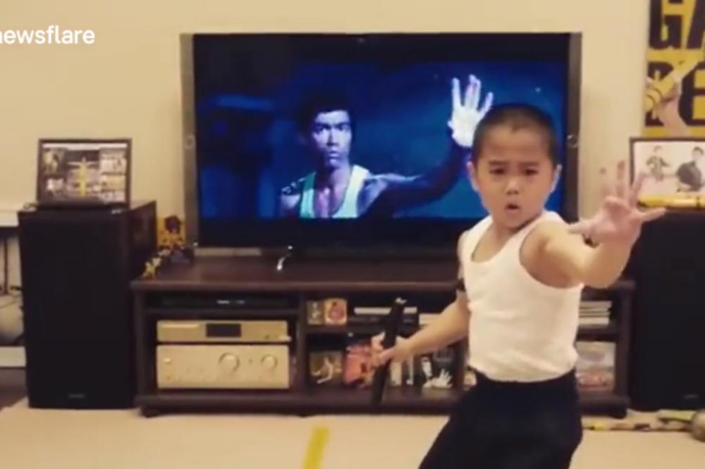 ZOVU GA MALI BRUS LI: Ovaj mali je MEGACAR! (VIDEO)