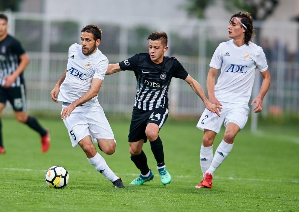 Marko Docić na meču protiv Partizana