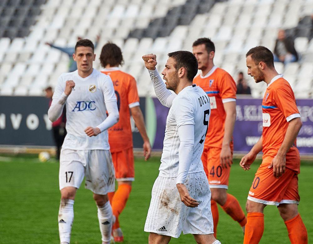 Marko Docić slavi gol protiv Spartaka