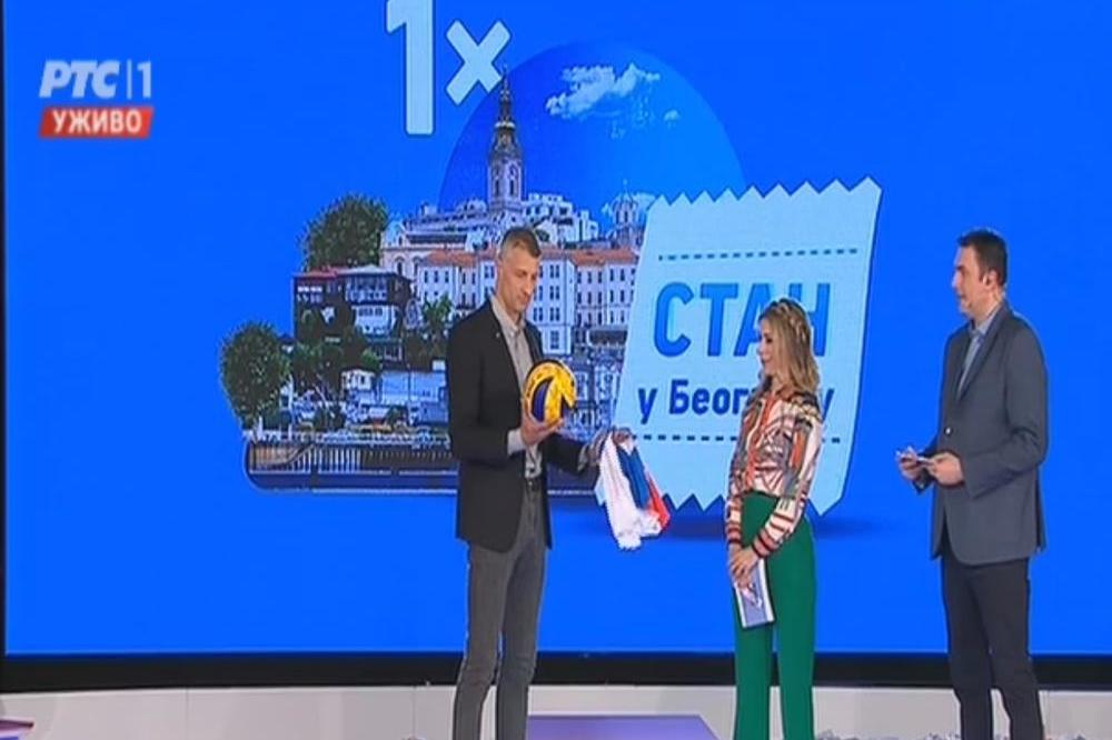 Odbojkaš Ivan Miljković izvukao glavne premije! Evo ko su srečni dobitnici stanova u Beogradu i Novom Sadu