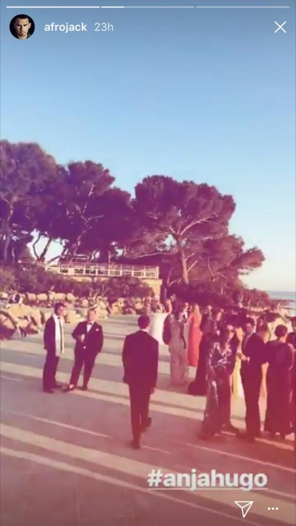 Afrodžek bio je gost na venčanju 