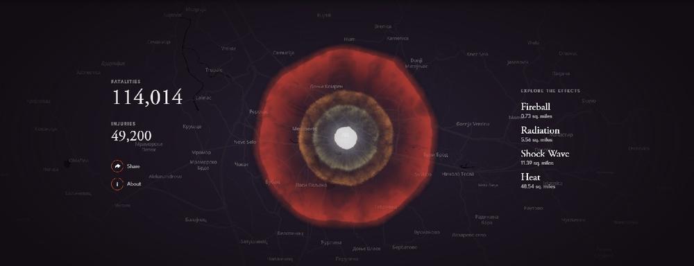 Šta bi se dogodilo kada bi nuklearna bomba pala gradove u Srbiji? NIŠ