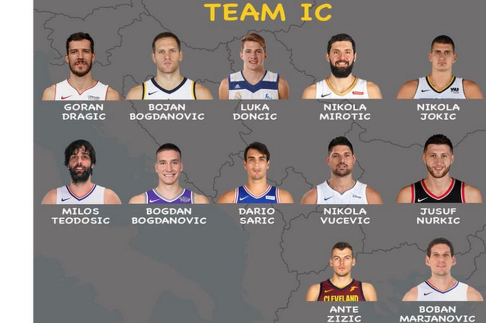 OVO BI BILA EKIPA KOJE BI SE PLAŠIO I DRIM TIM: Bivša Juga bi s pola gasa vladala NBA ligom! (FOTO)