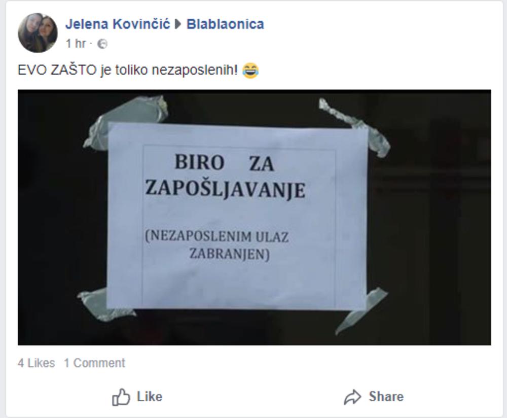 Evo zašto je tolika nezaposlenost u Srbiji