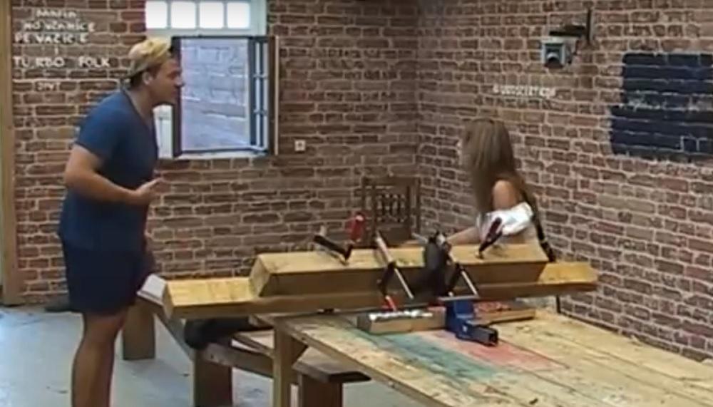 Kija i Sloba se svađaju