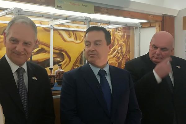 DAČIĆ I PALMA NA IZLOŽBI ANTIČKA GRČKA U MUZEJU JUGOSLAVIJE: Naše dve zemlje su večna priča prijateljstva, ljubavi, međusobne pomoći i podrške!