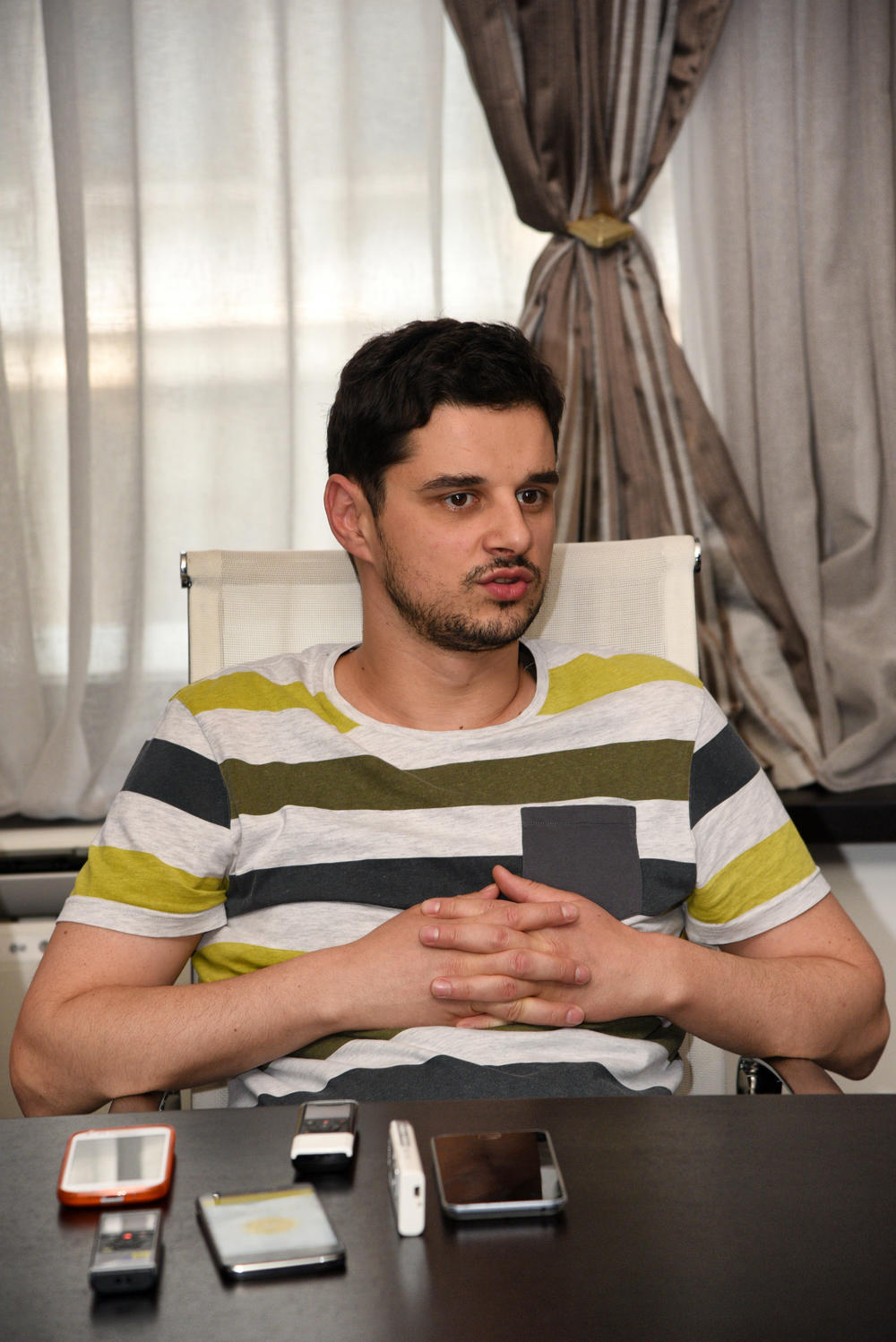 Nikola na snimanju serije 'Sumnjiva lica