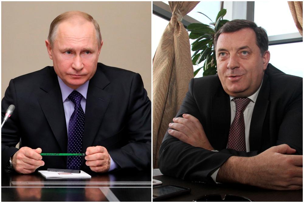 DOBIO POZIVNICU OD PUTINA: Dodik će prisustvovati inauguraciji ruskog predsednika!