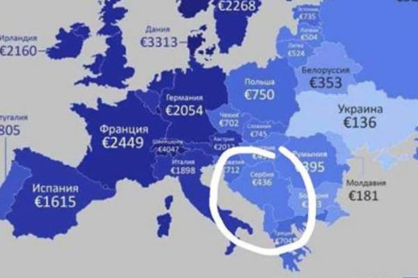 RUSI OŽIVELI LINIJU KARLOVAC-KARLOBAG-OGULIN-VIROVITICA: Granice Srbije na ovoj mapi Evrope MNOGIMA BODU OČI! (FOTO)