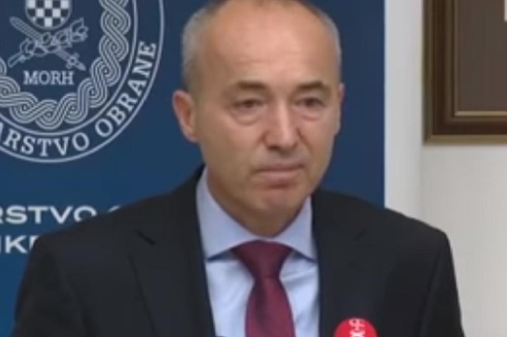 HRVATSKA NA NOGAMA: Ministar odbrane OBJASNIO zašto je dao OSTAVKU
