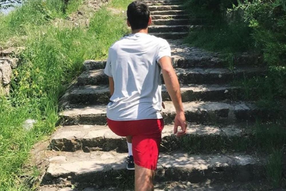 NOLE BALBOA TRENIRAO NA KALEMEGDANU: Svaki korak ima svoj značaj na putu ka vrhu! (FOTO)