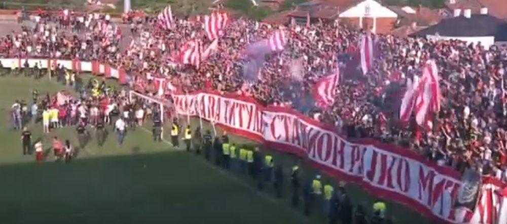 Navijači Zvezde slave titulu