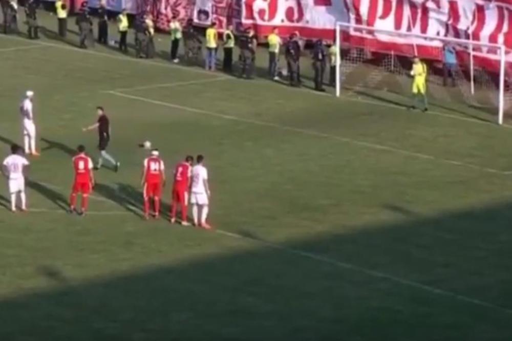 IAKO JE JEDVA IZDRŽAO NA TERENU! Da li je ovo pravi razlog zbog kog je Pešić izveo penal u Kruševcu? (VIDEO)