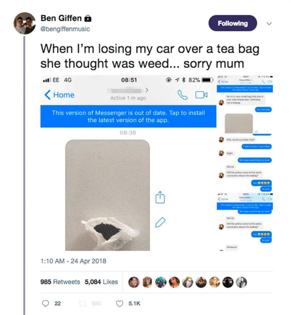 Obajvio prepisku sa mamom 