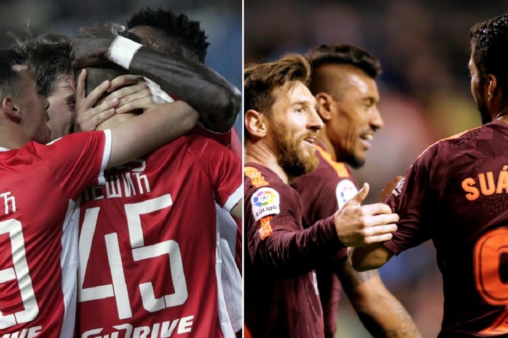 BARSA SE OBRUKALA, ALI ZVEZDA NIJE! Koja je razlika između titule u Španiji i Srbiji ove sezone?! (FOTO)