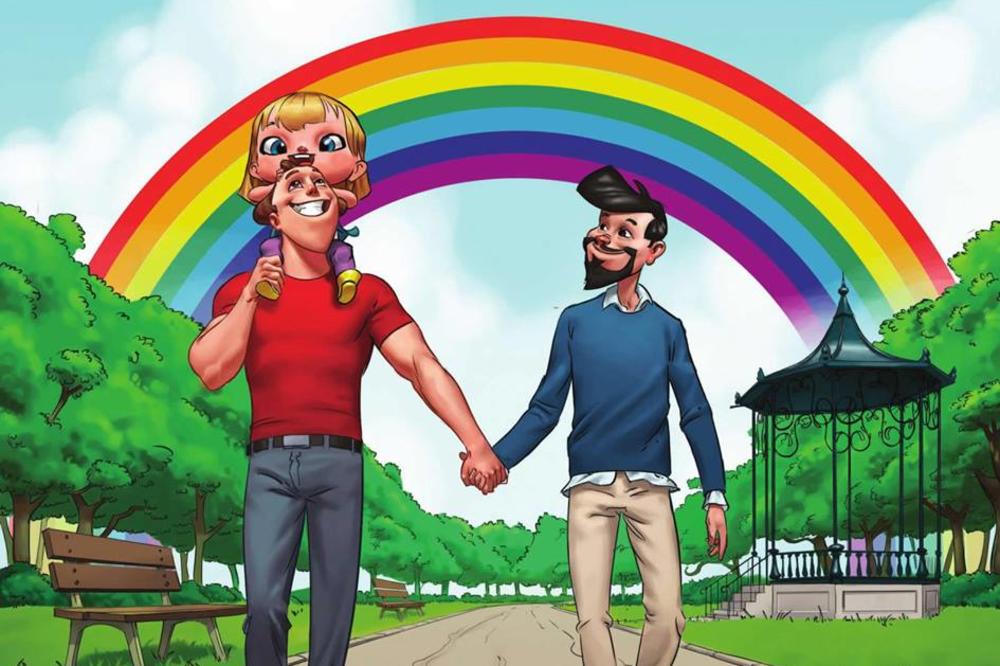 PRVA GEJ SLIKOVNICA USKORO I KOD NAS: Dele se besplatno, a opisuju život mališana s dve mame i dve tate!