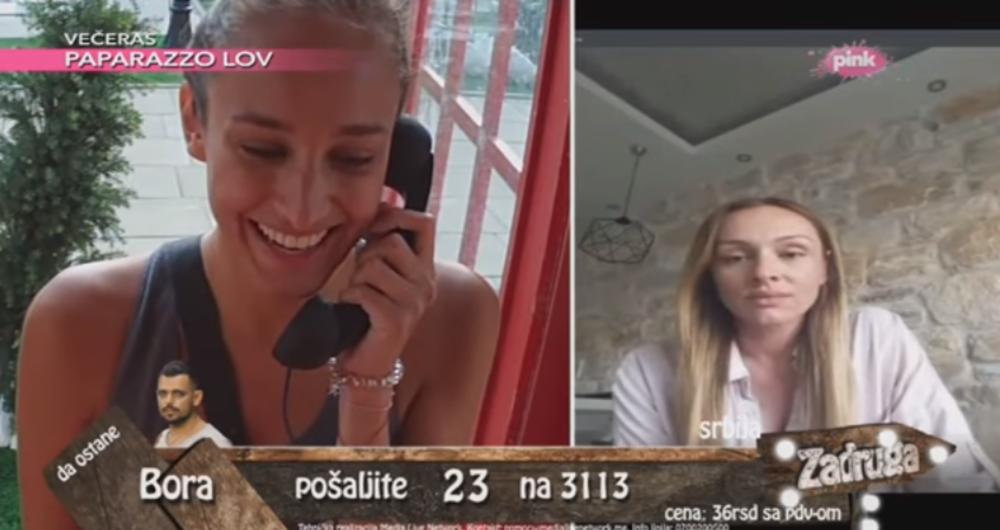 Luna se čula s majkom  