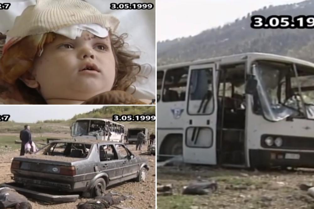NA DANAŠNJI DAN 1999. GODINE SRBIJA JE NAJVIŠE KRVARILA: Gađali su autobus na Kosovu, svuda okolo su bila tela 20 stradalih! (UZNEMIRUJUĆI VIDEO)