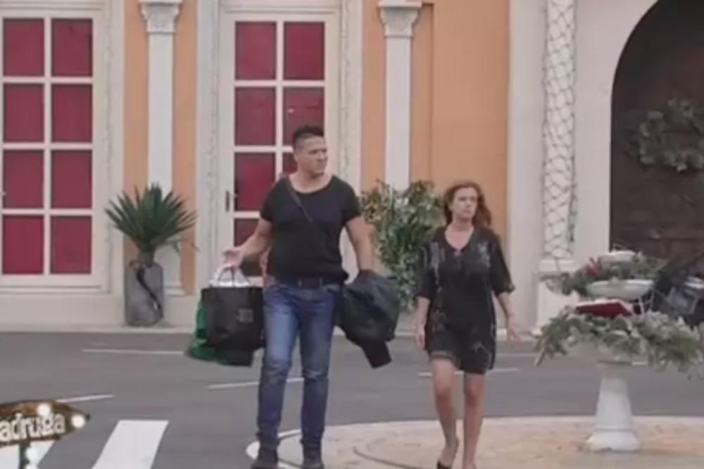 KIJA I SLOBA KAO PRAVI BRAČNI PAR: Posle sahrane se vratili u Zadrugu, a onda su usledile REAKCIJE! (VIDEO)