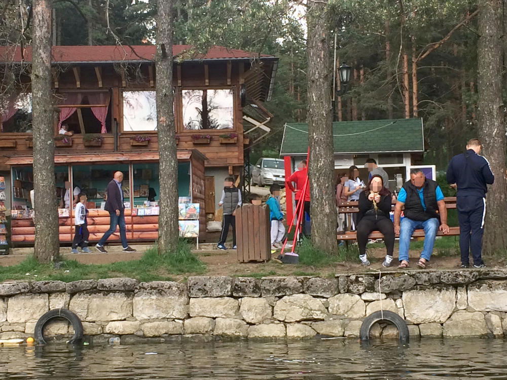 Slavoljub Muslin u šetnji Zlatiborom  