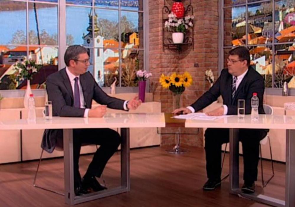 Aleksandar Vučić gostuje na Pinku  