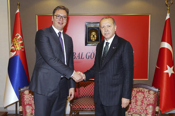 SPORAZUM O RAZUMEVANJU: Vučić i Erdogan stavili potpise na memorandum (FOTO)