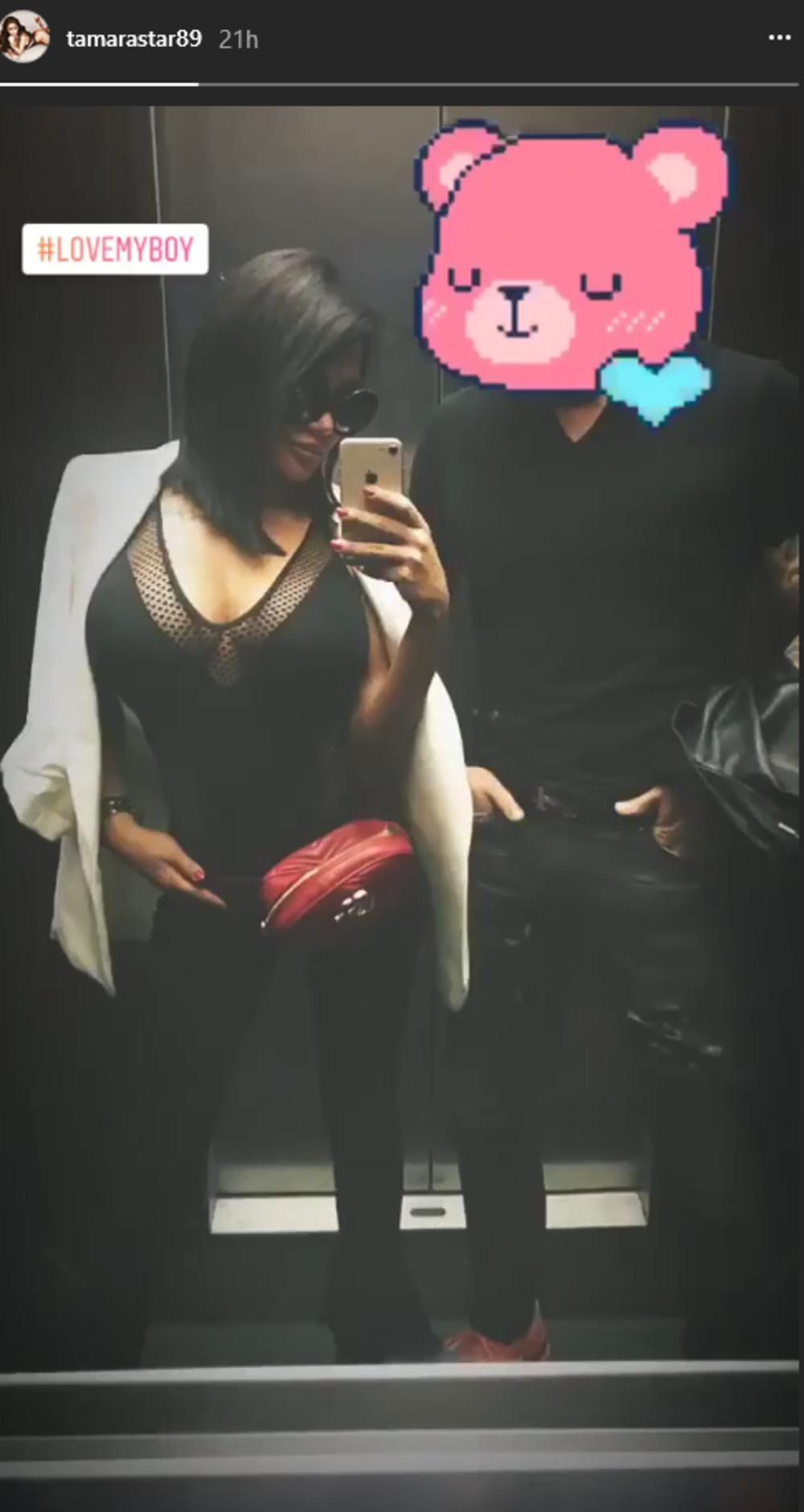 Tamara je svima pokazala da je srećno zaljubljena  