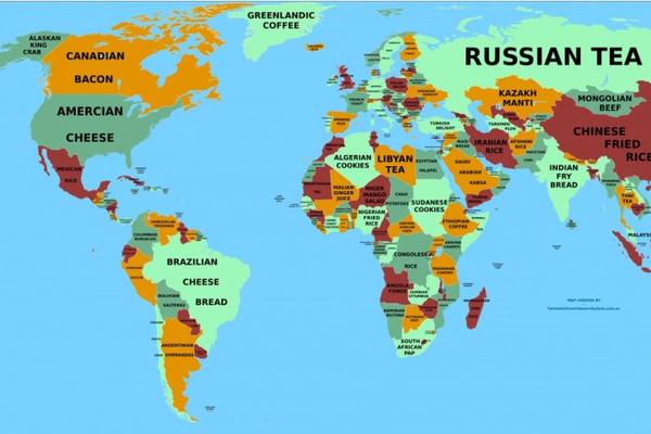 Mislili ste da je sarma omiljeno jelo Srba? Kulinarska mapa sveta otkrila NEOČEKIVANE podatke o našoj državi, ali i celom BALKANU! (FOTO)