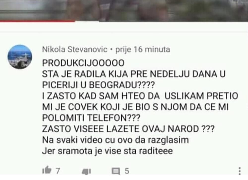 Jedan od gledalaca Zadruge tvrdi da je video Kiju u gradu  