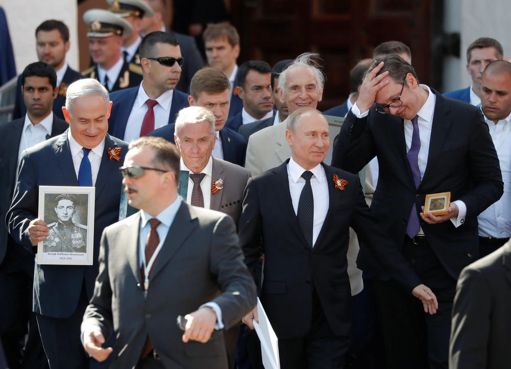 Aleksandar Vučić i Vladimir Putin