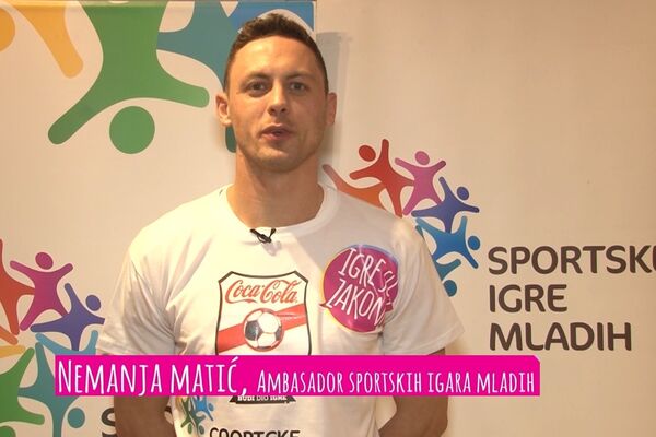NEMANJA MATIĆ VAS POZIVA NA SPORTSKE IGRE MLADIH: Prijavite se, čekamo vas... (VIDEO)