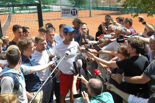 NOVAK IZNENADIO SVE: Đoković je opet u Beogradu! (FOTO)