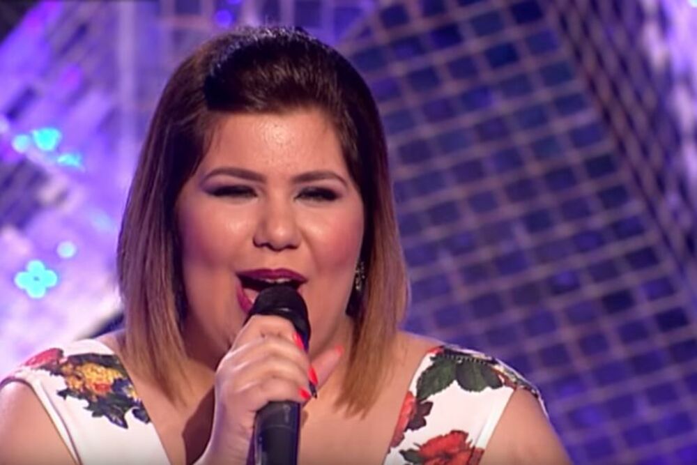 Krstinja Matanović tokom takmičenja u Zvezdama Granda