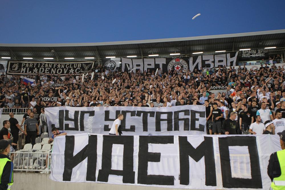 Grobari - frakcija koju predvodi Miloš Radisavljević Kimi