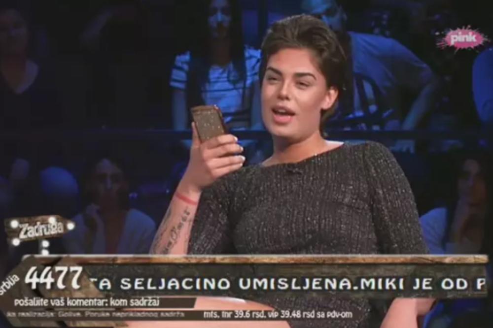 MINA POZVALA TOMU UŽIVO U EMISIJI ODMAH NAKON ISPADANJA: Ono što joj je rekao šokiralo je sve prisutne (VIDEO)