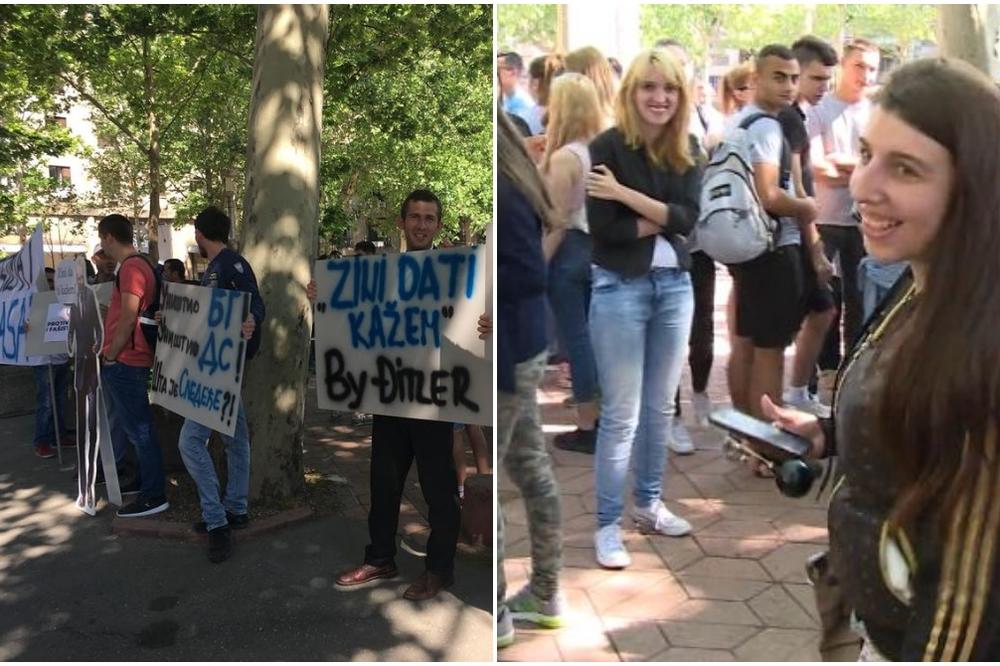 PAAA, UGLAVNOM DA, TAKO DA, ONO U SUŠTINI...: Ovo je odgovor devojke koju su pitali zašto protestuje protiv Đilasa!