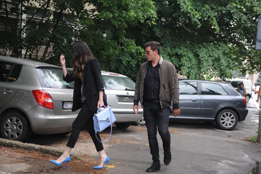 Došao je u pratnji svoje advokatice i nije davao nikakve izjave  