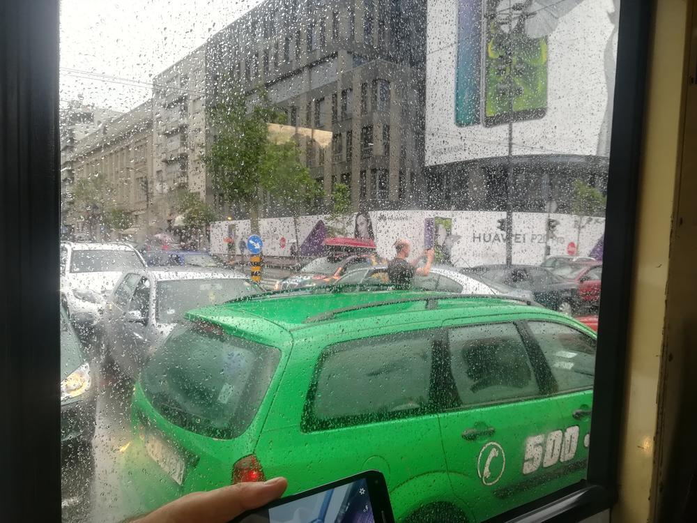 Opšti kolaps u centru grada 