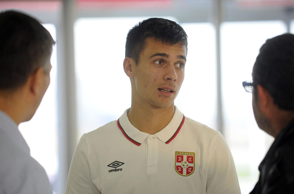 Miloš Pantović je bio član mlade reprezentacije Srbije