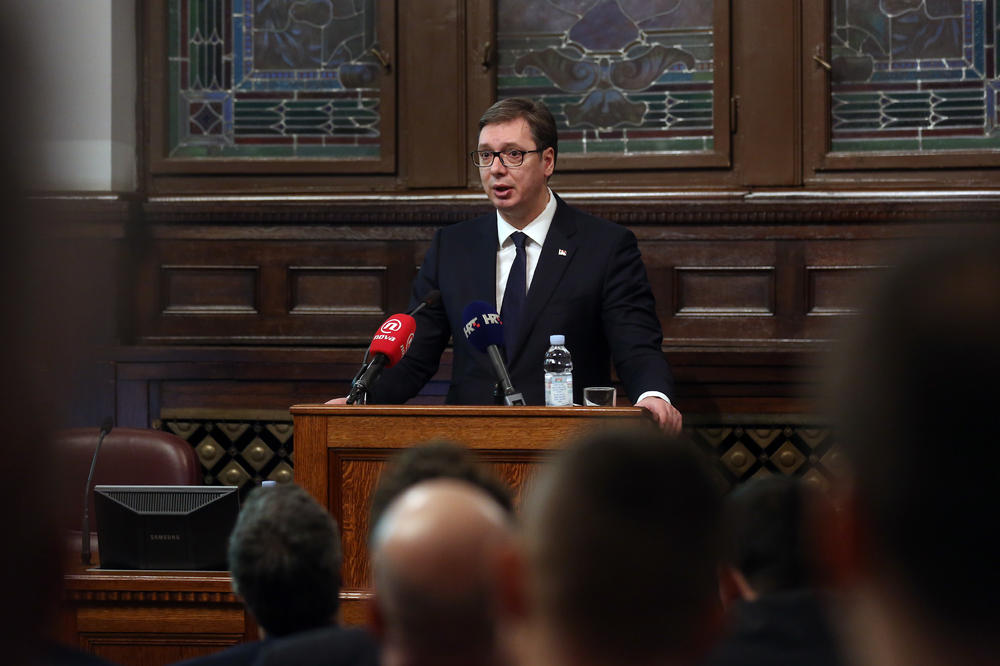 VUČIĆ: Kosovsko pitanje je  prepreka na putu ka članstvu u EU!