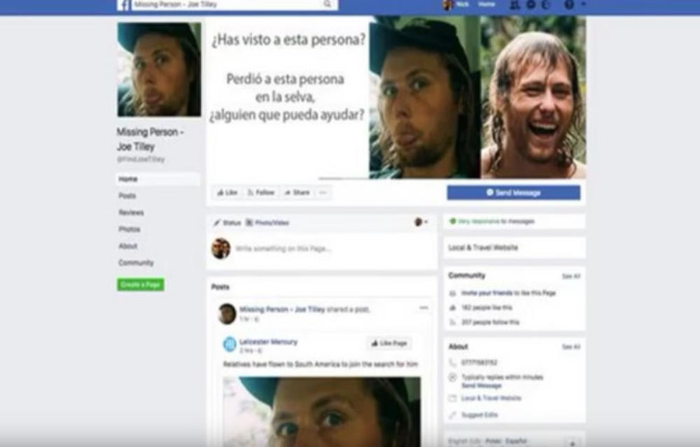 Džoi Tilej Facebook  