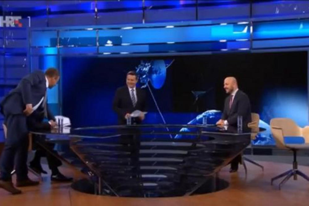 LETELI PAPIRI, HAOS U STUDIJU HRT: Hrvatski političar pobesneo zbog nezgodnog pitanja (VIDEO)