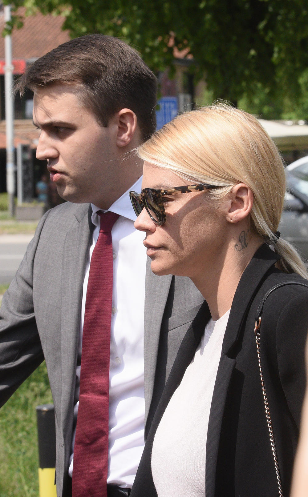 Lazukić na saslušanju kod tužioca nije negirao da je sukoba između njega i Nataše bilo, ali je negirao da ju je tukao i šutirao  