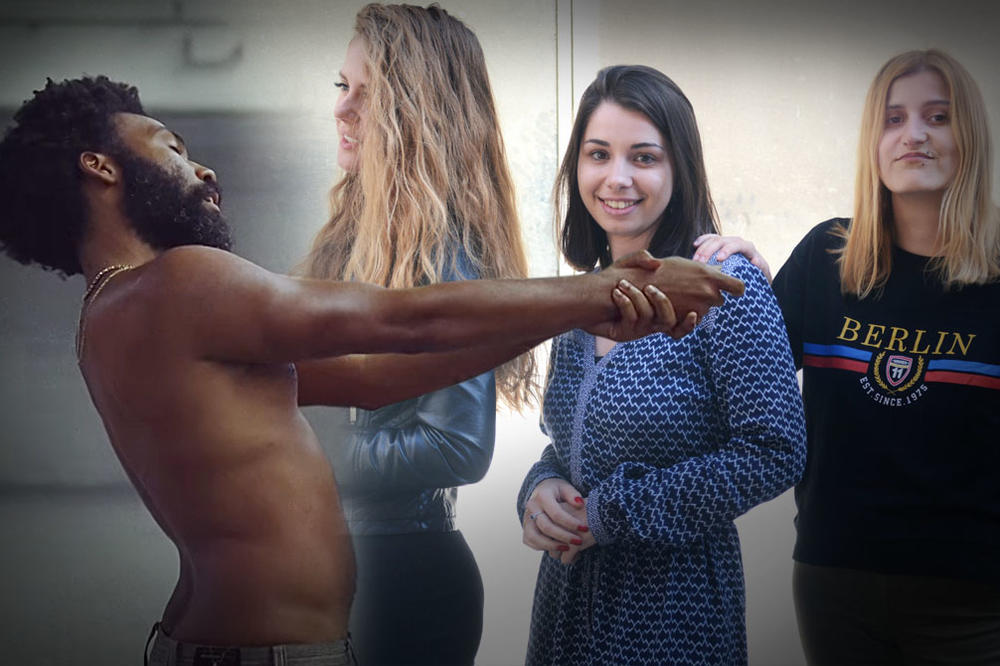 GLEDALE SMO SPOT KOJI JE PODELIO CEO SVET I, UH... Tri novinarke Espresa POTPUNO ISKRENO o megahitu THIS IS AMERICA! (VIDEO)