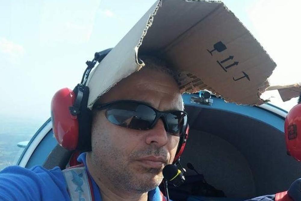 ON JE VEČERAS POGINUO U PADU AVIONA U ZEMUN POLJU: Goran Petrović je bio ISKUSAN PILOT, iza sebe ostavio ženu i dvoje dece