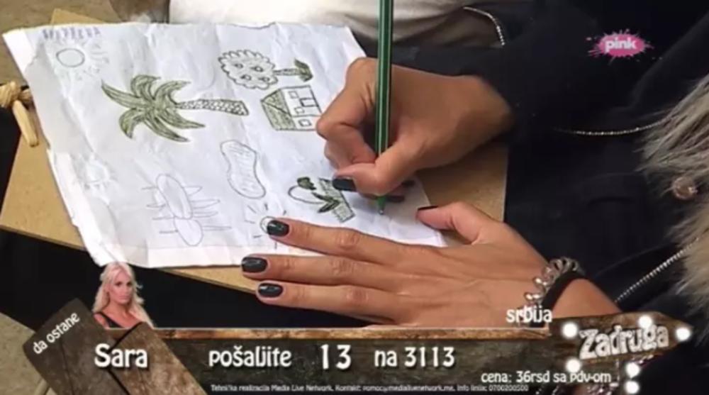 Nakon drame, Luna se osamila u pabu i crtala  